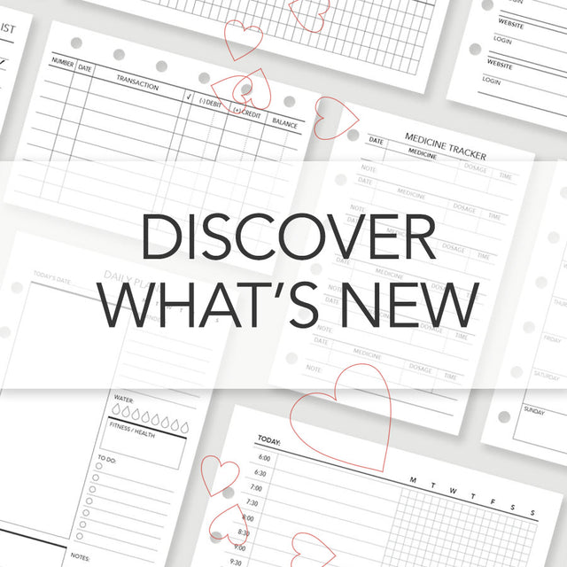 Dear Planner Life new releases and newly added items.