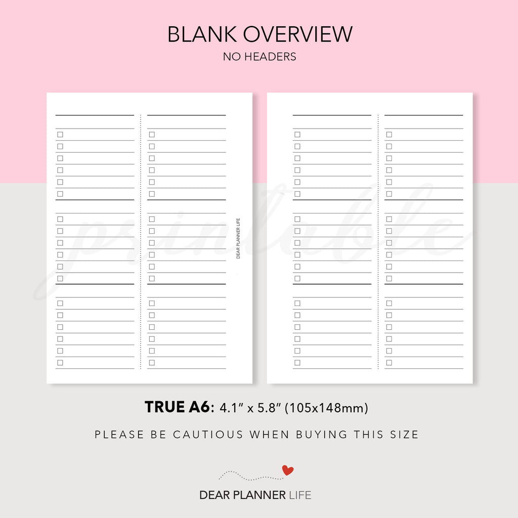 Completed Step Goal Rings Year Overview / Goals Tracker (A6 Rings) Printable PDF : AS-38 ...
